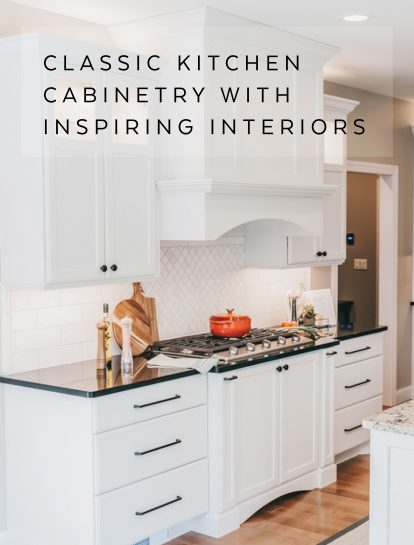 Classic Kitchen Cabinetry with Inspiring Interiors | Woodland Cabinetry