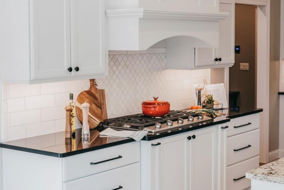 White Kitchen Cabinet Idea - Modern + Classic